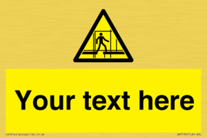 Custom Scaffold Incomplete Sign